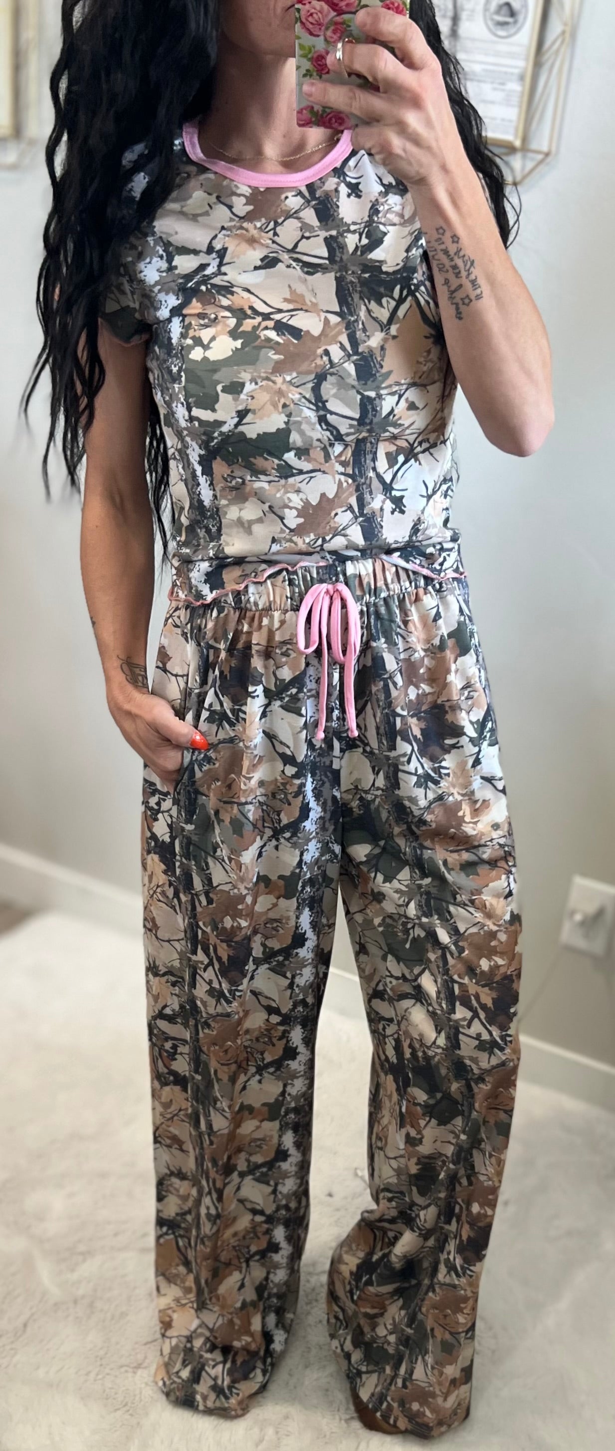 Contrast Camo Set