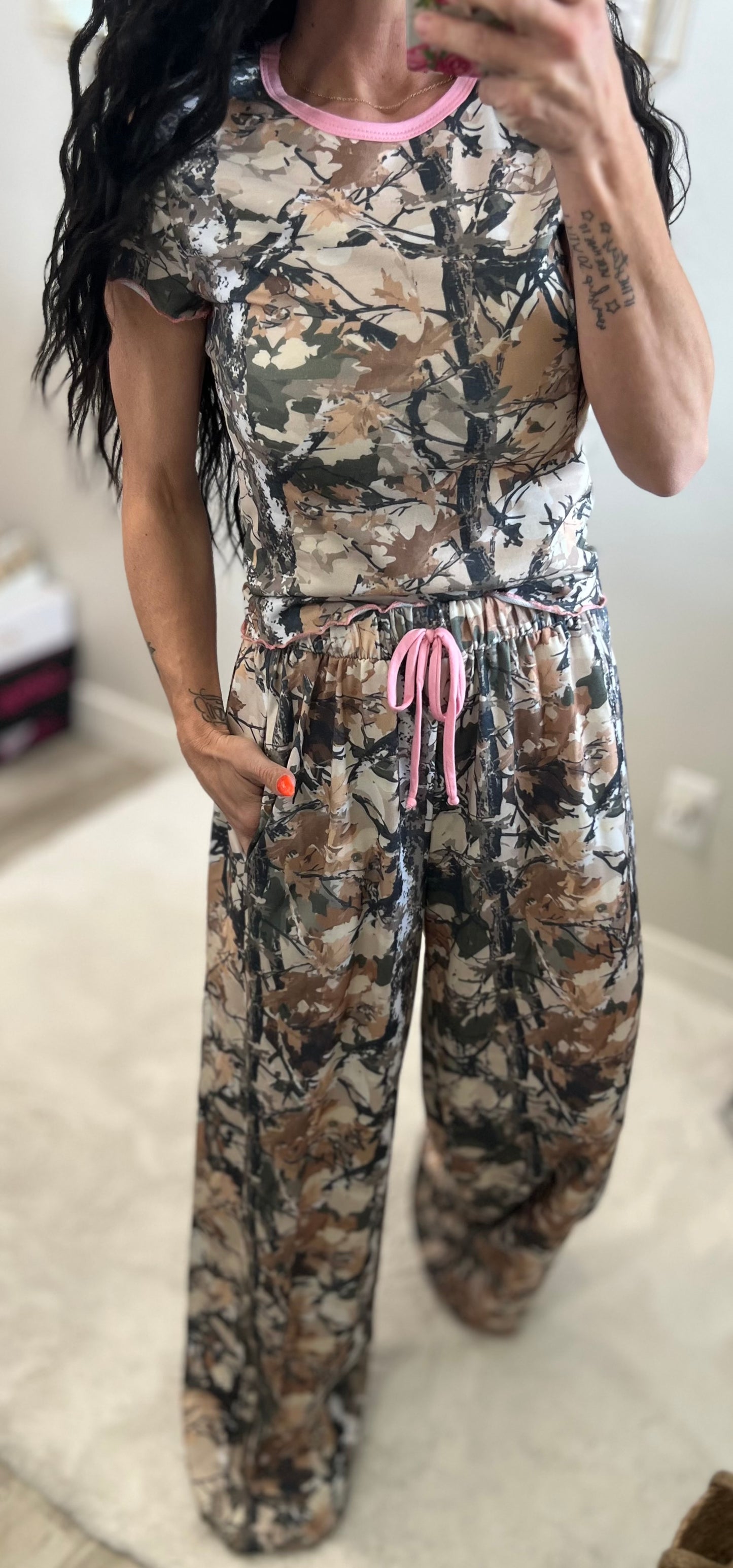 Contrast Camo Set