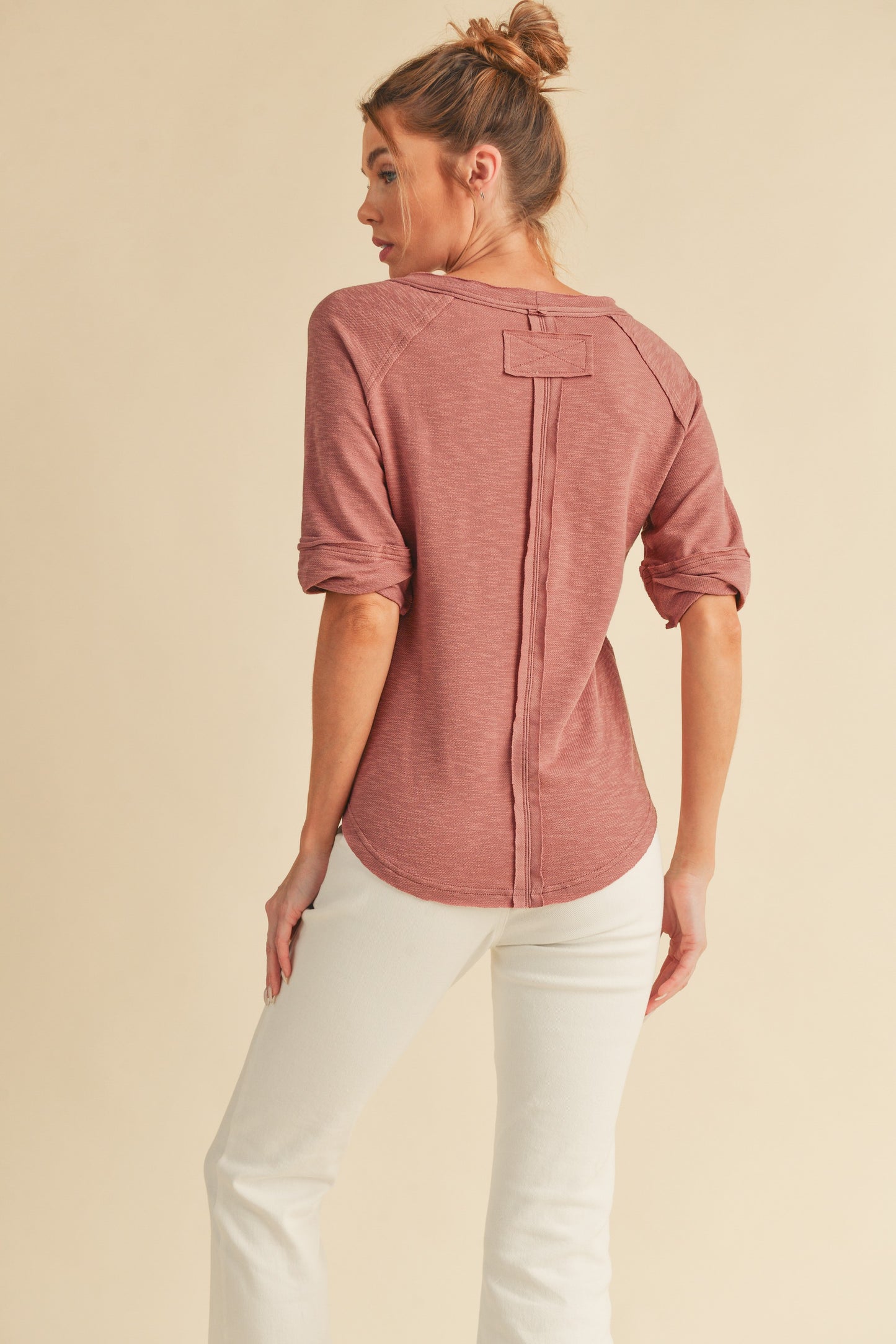 Giana V neck Tee