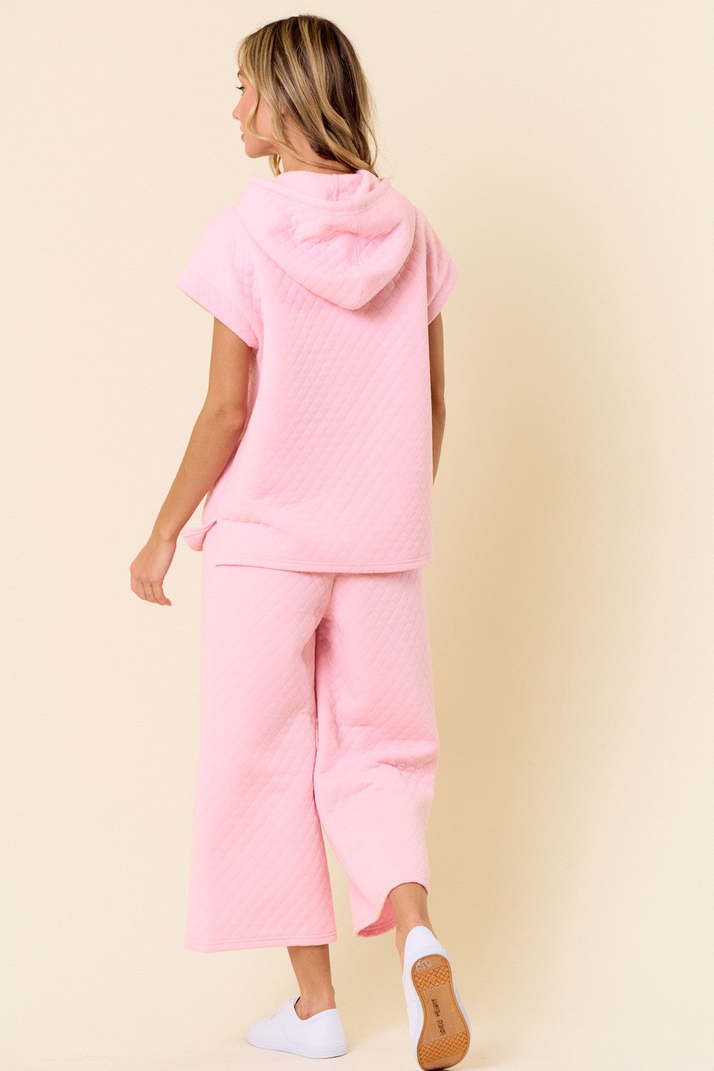 Textured Hoodie Set