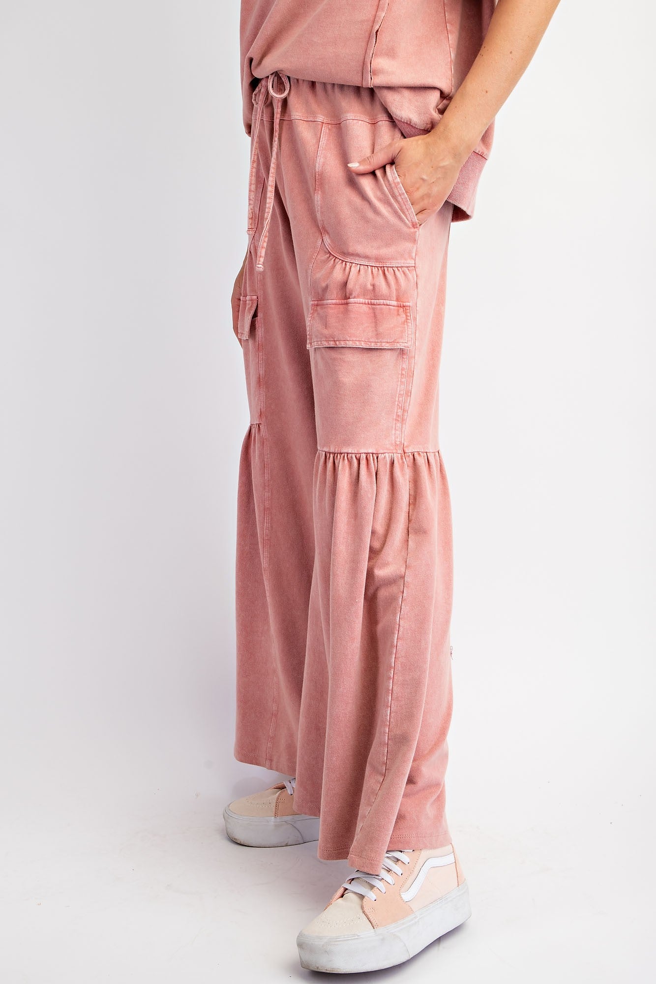French Terry Mineral Wash Pants
