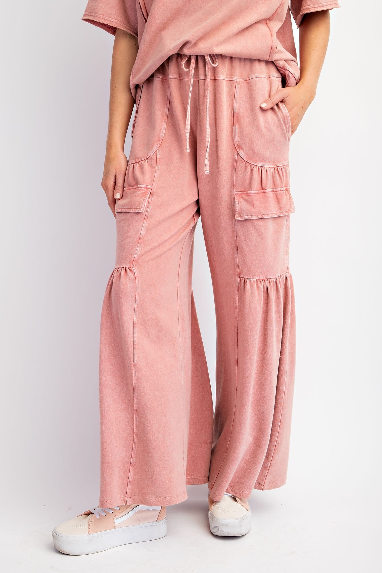 French Terry Mineral Wash Pants