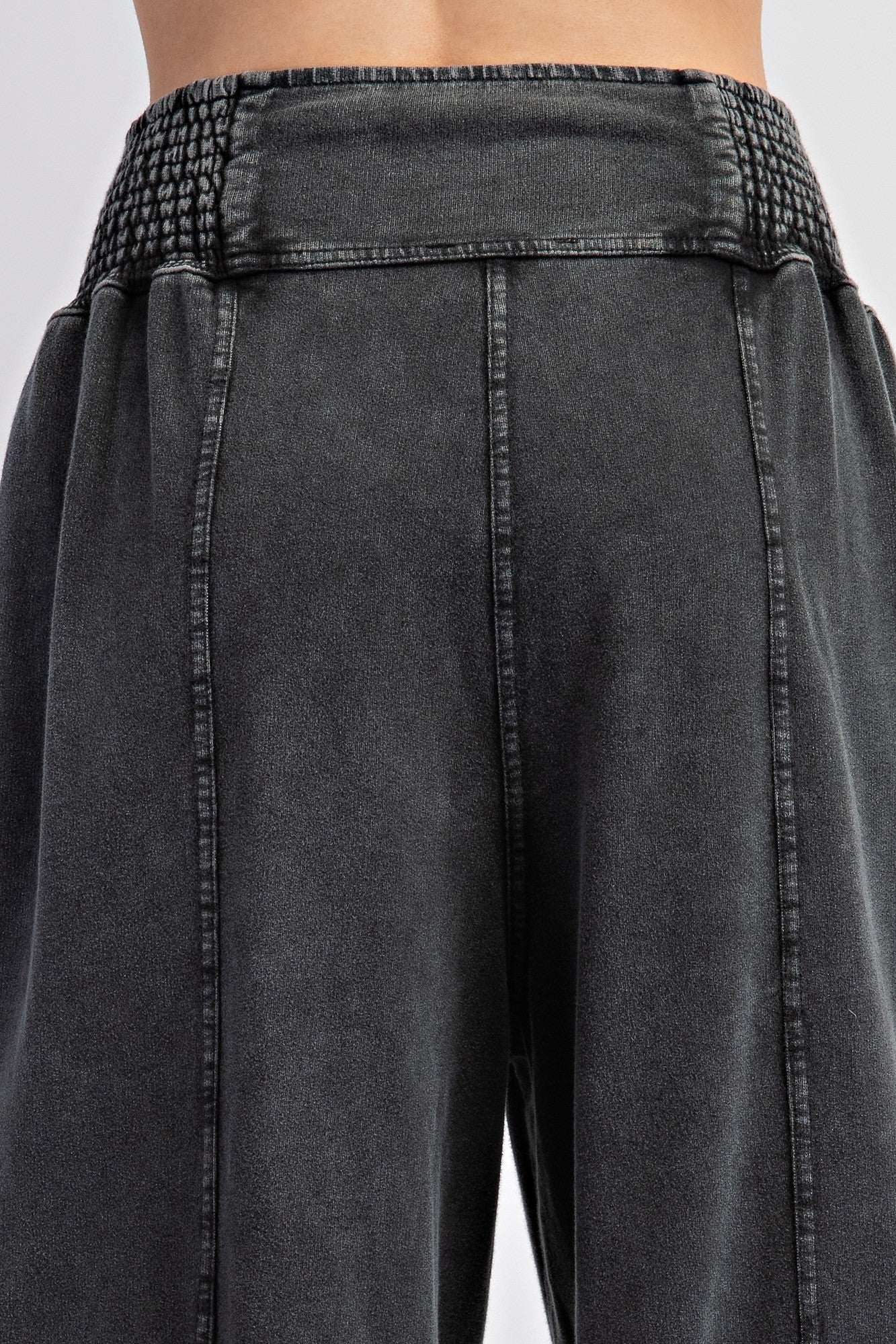 Mineral Wash Terry Knit Pants