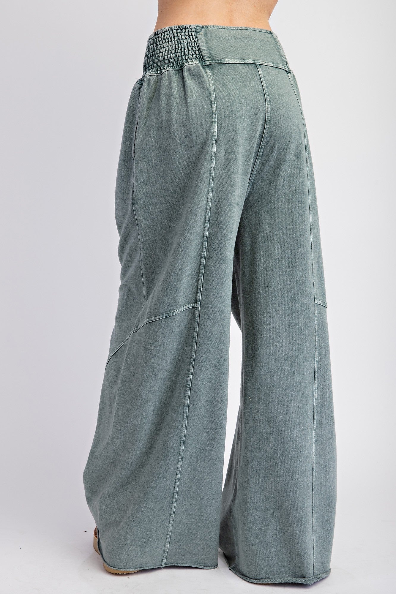 Mineral Wash Terry Knit Pants