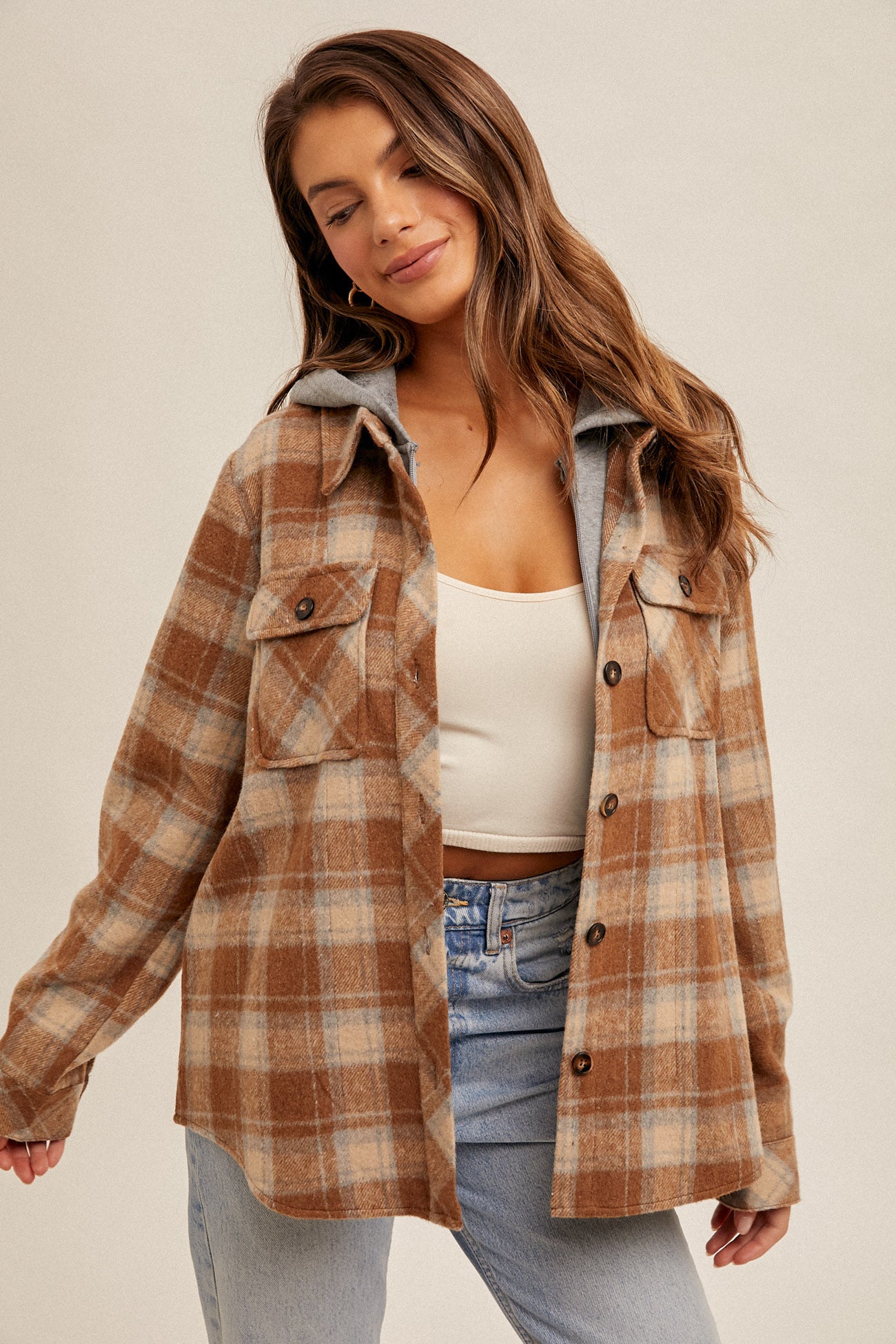 Twofer Hoodie Jacket