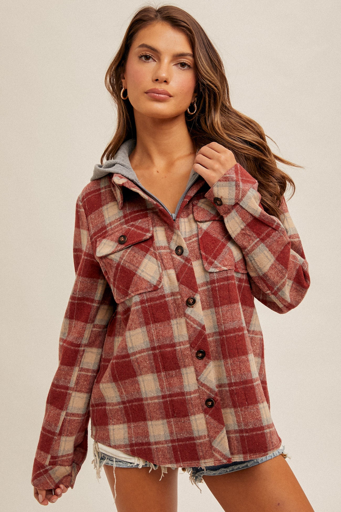 Twofer Hoodie Jacket