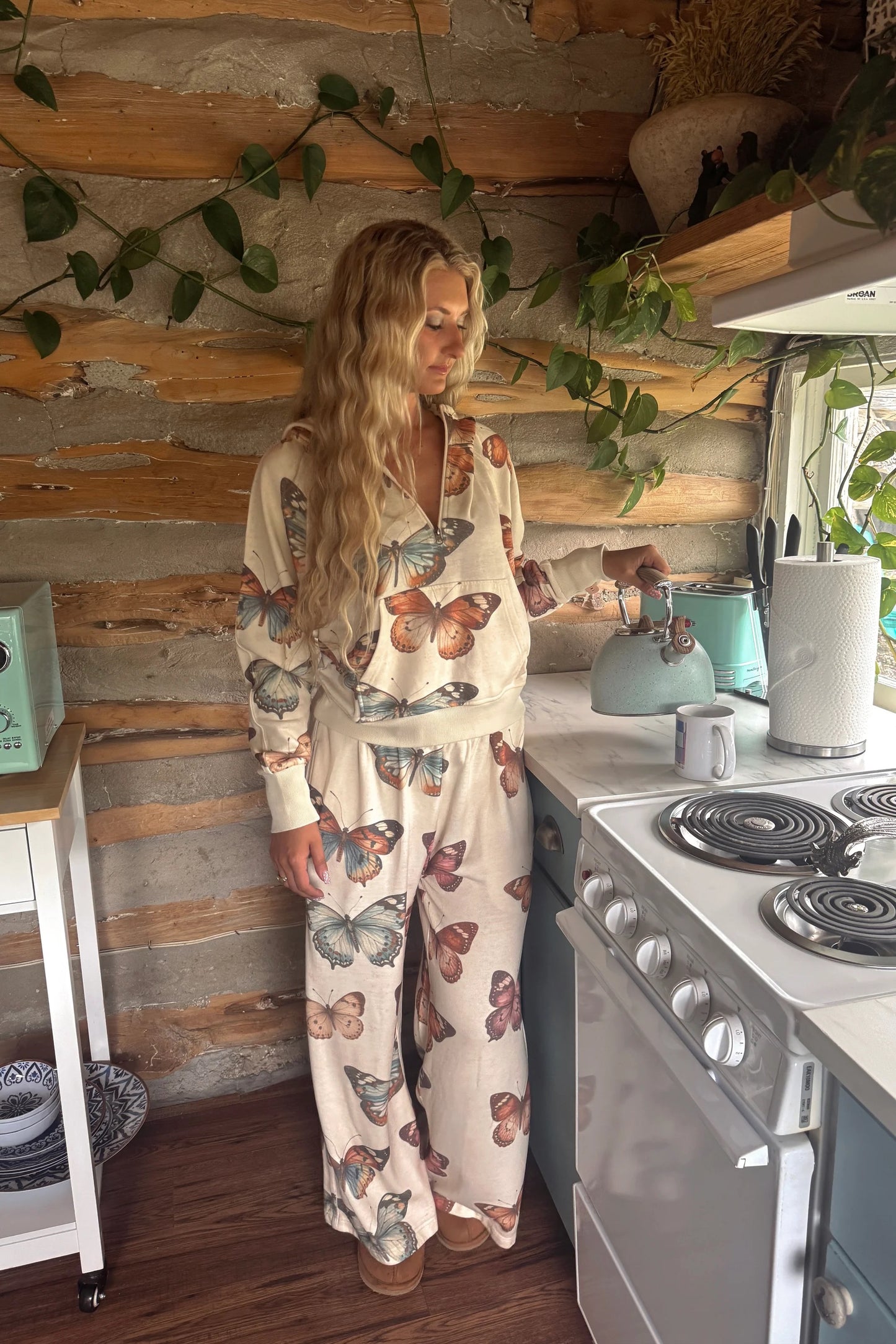 Butterfly Lounge Sweat Set