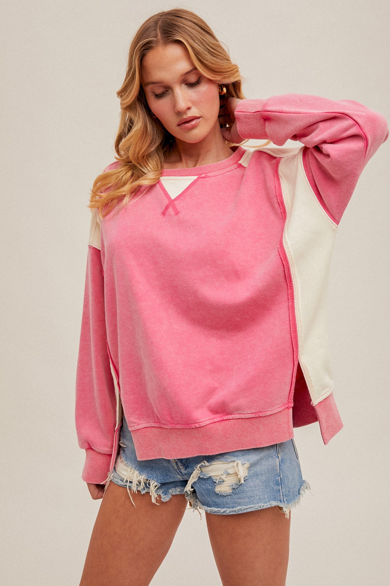 Oversized French Terry Sweatshirt