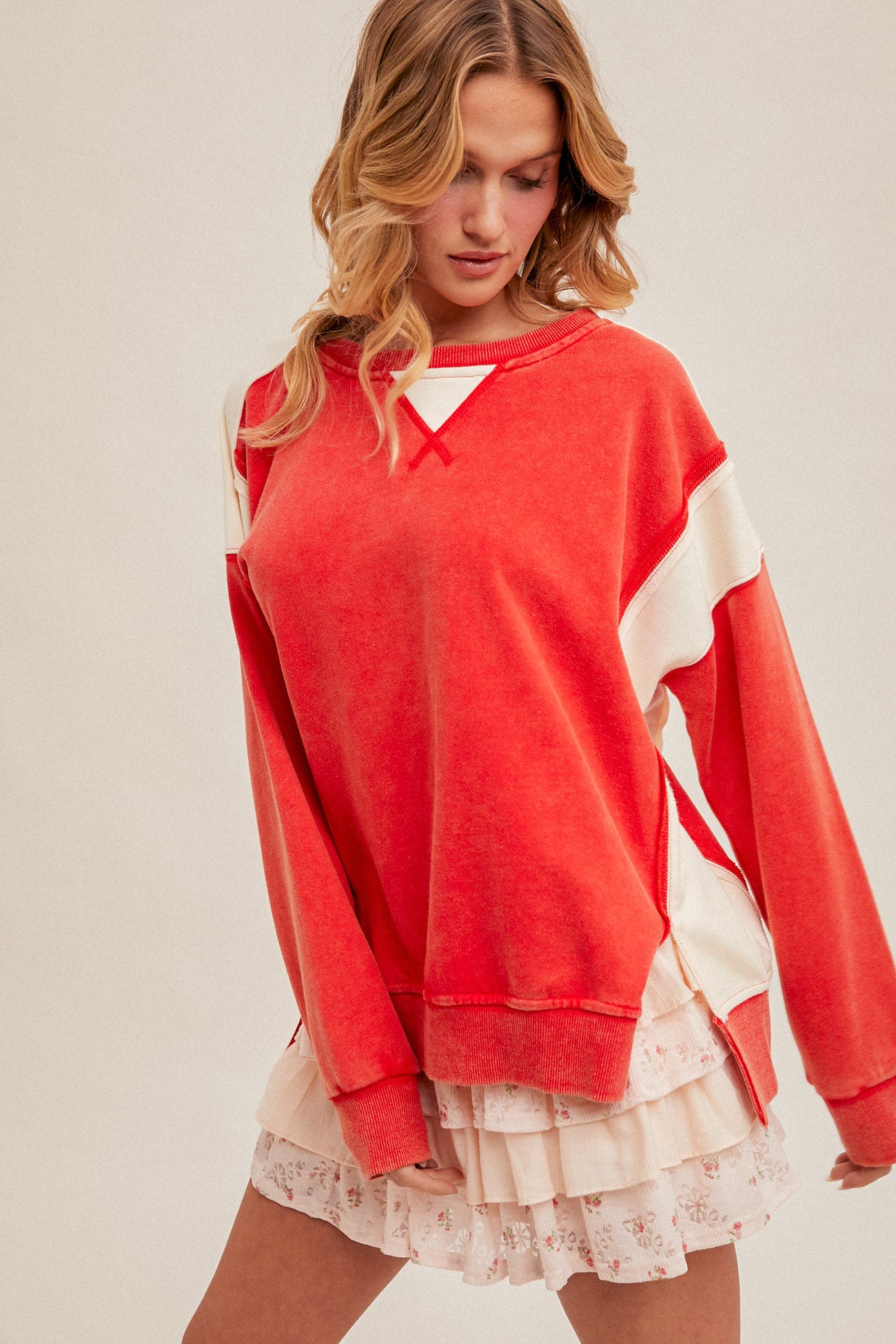 Oversized French Terry Sweatshirt