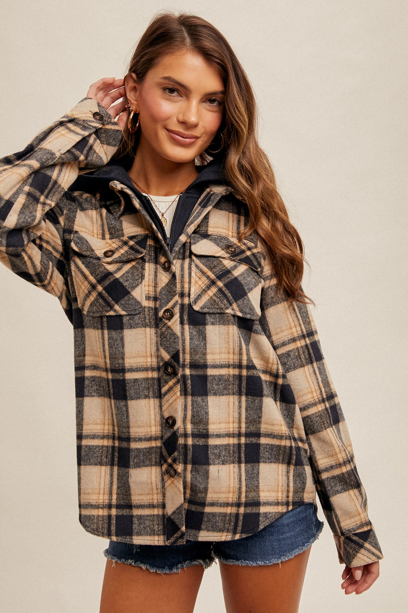 Twofer Hoodie Jacket