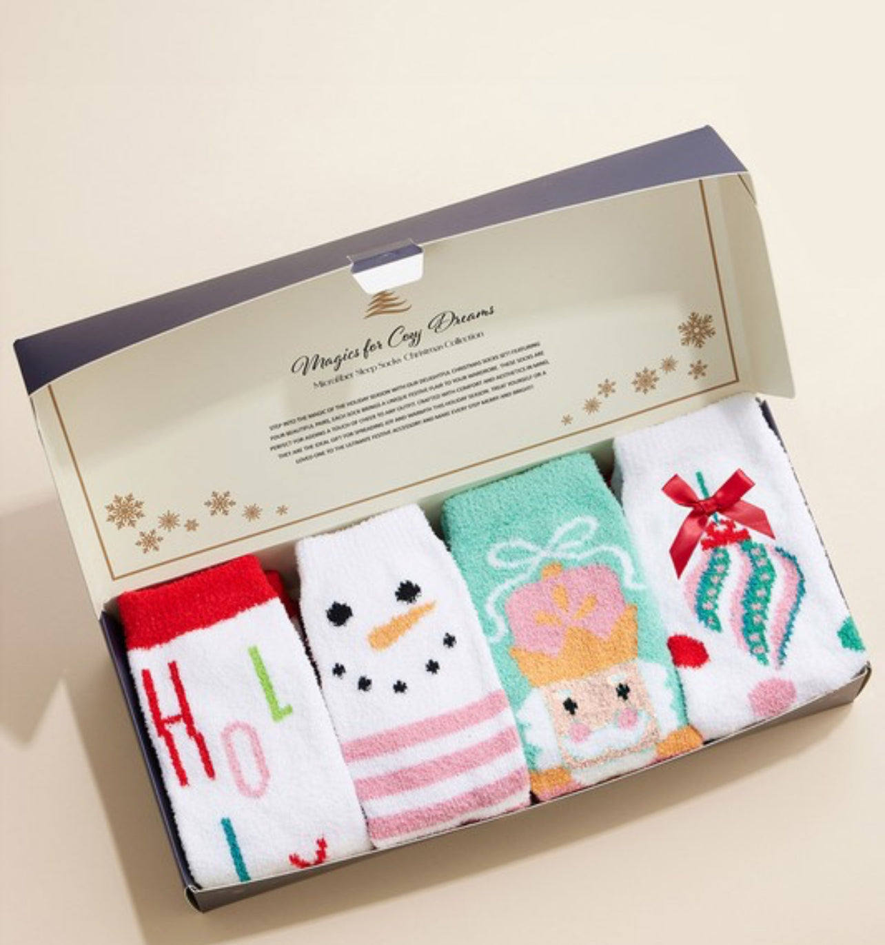 Christmas Socks Gift Set Box