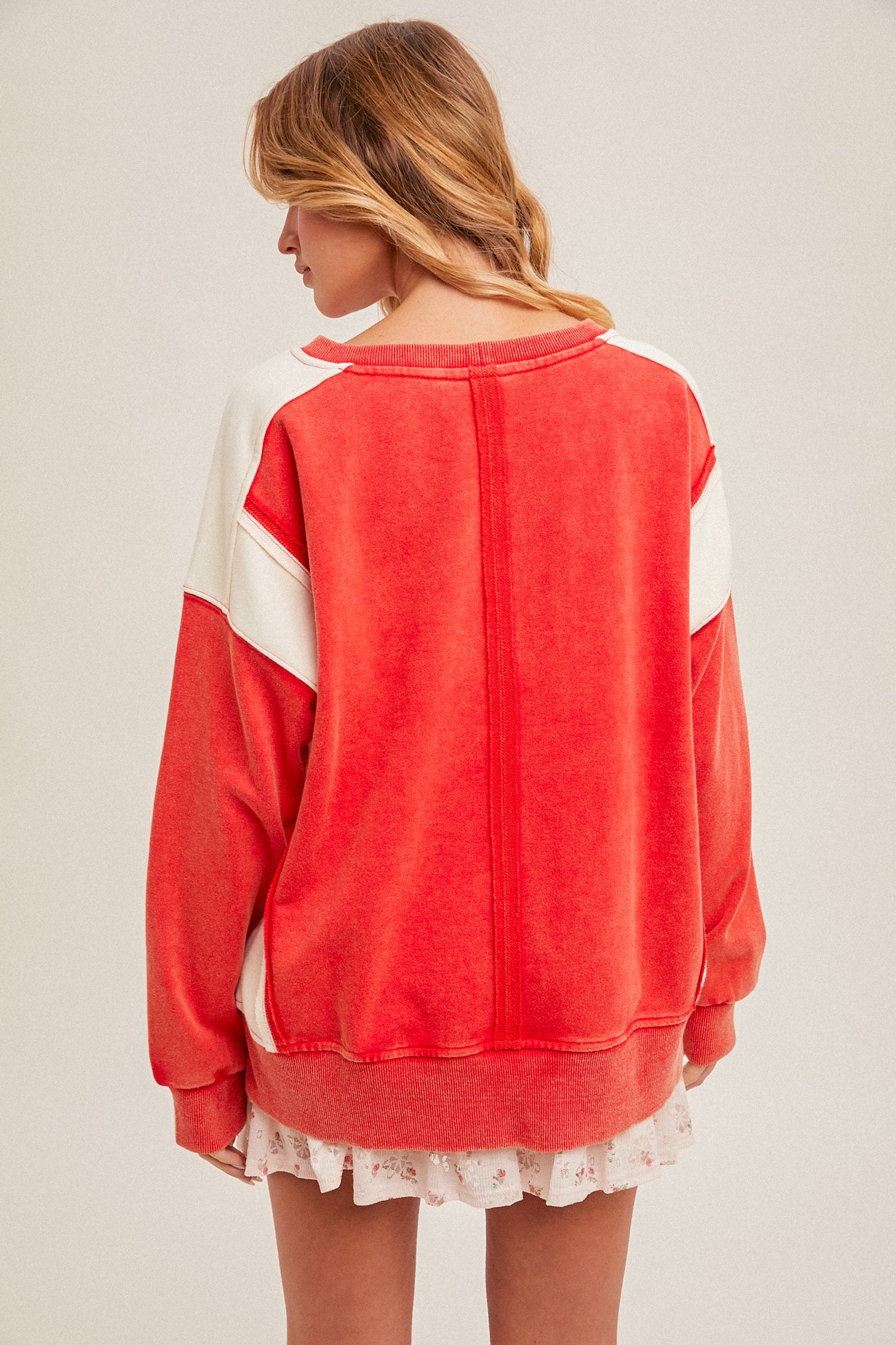 Oversized French Terry Sweatshirt