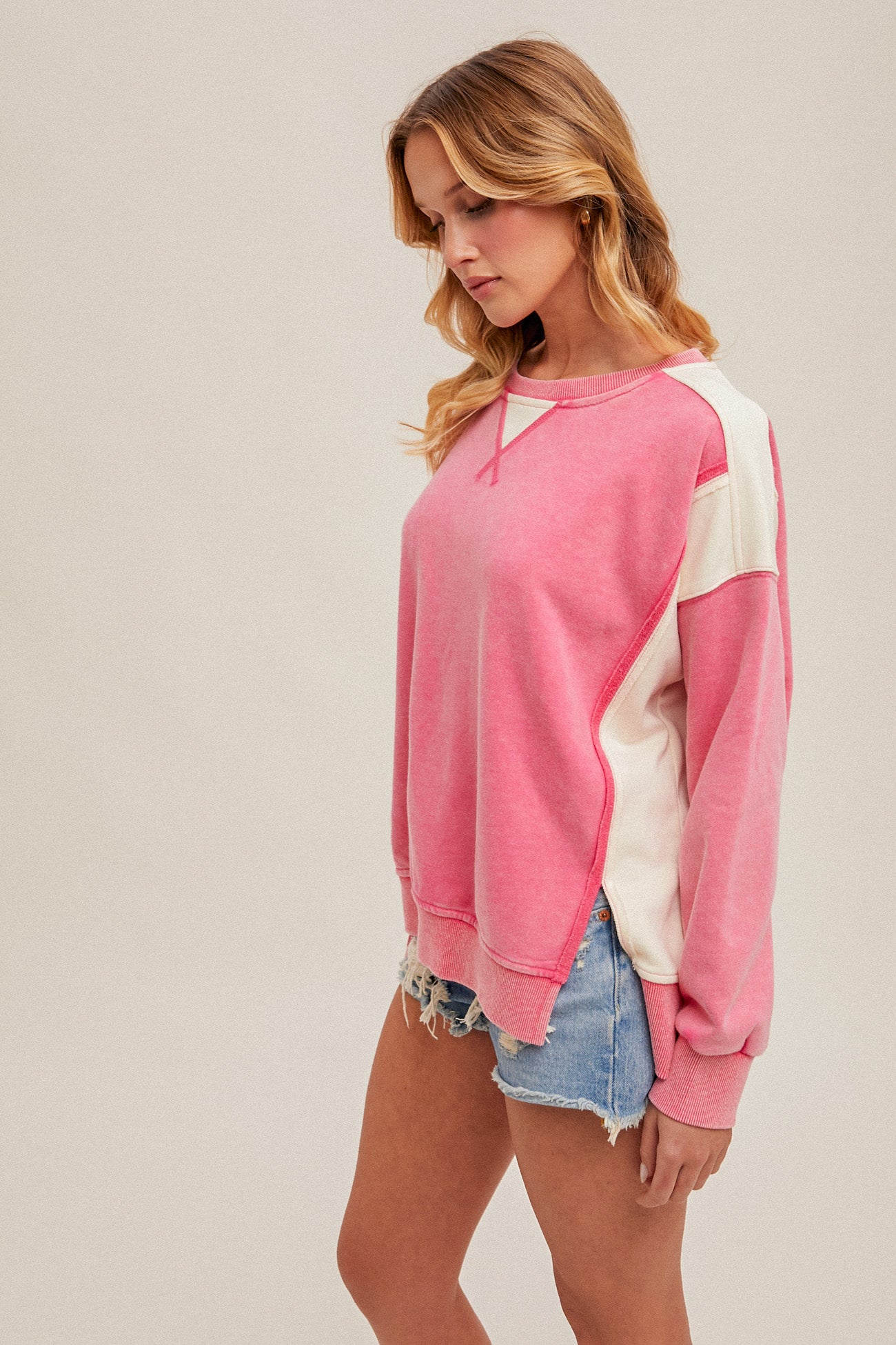 Oversized French Terry Sweatshirt