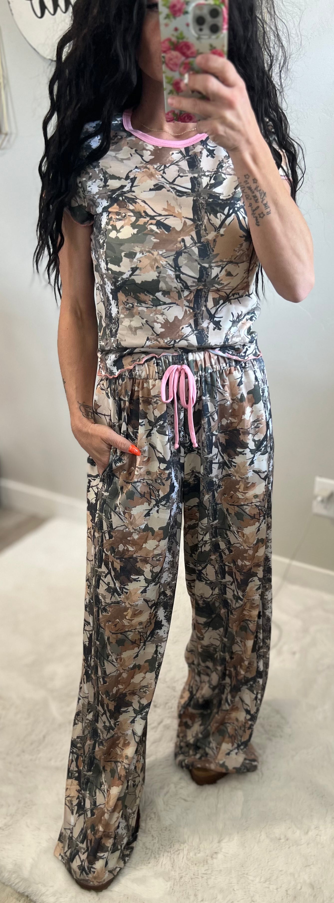 Contrast Camo Set