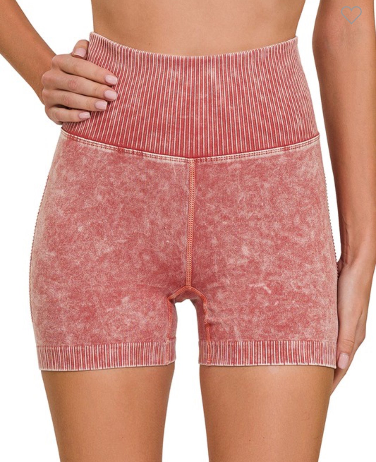 Seamless Washed Shorts