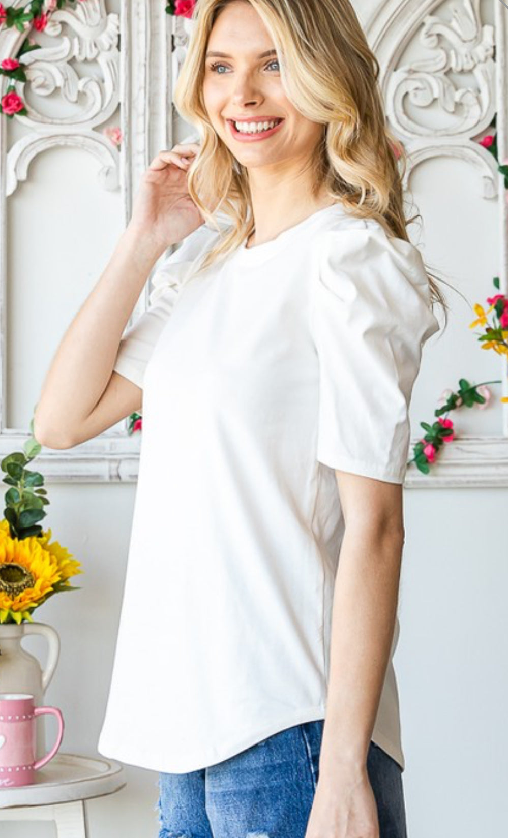 Puff Sleeve Top