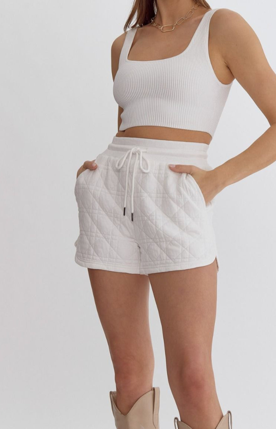 Quilted Shorts