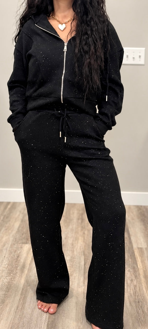 Sparkly Hoodie Set