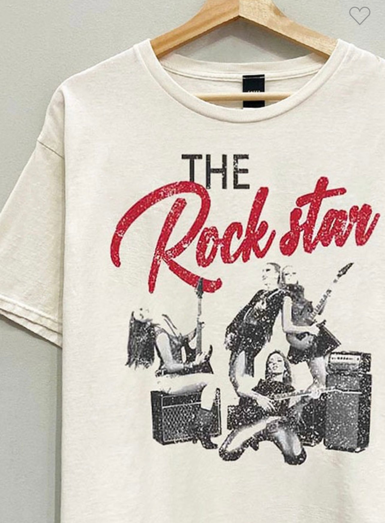 The Rockstar Oversized Graphic Tee