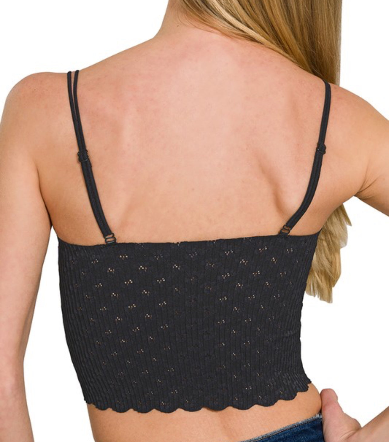 Seamless Lace Padded Bralette