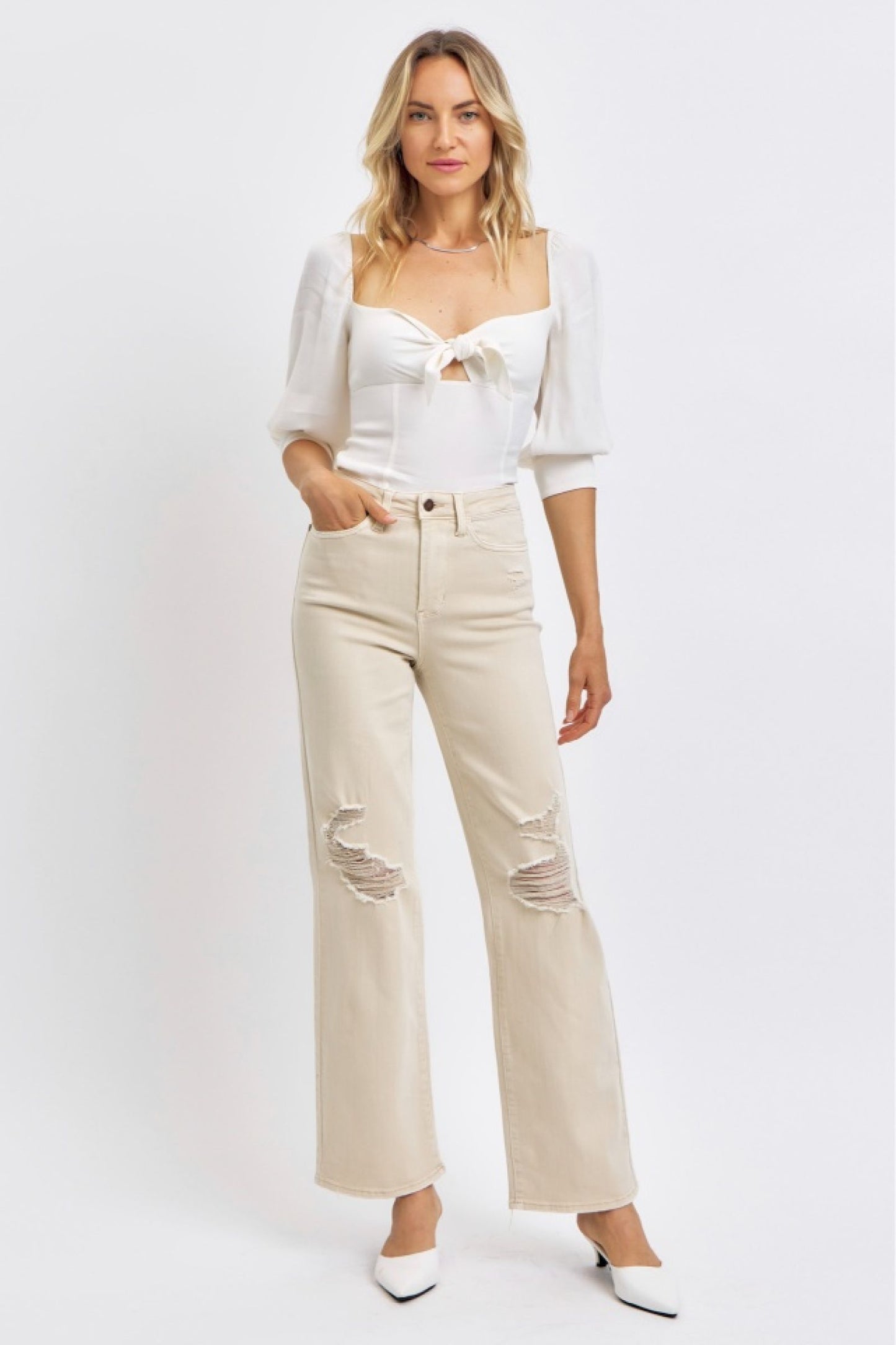 Judy Blue 90s Straight Jeans