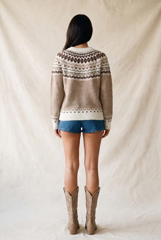 Vintage Fair Isle Sweater