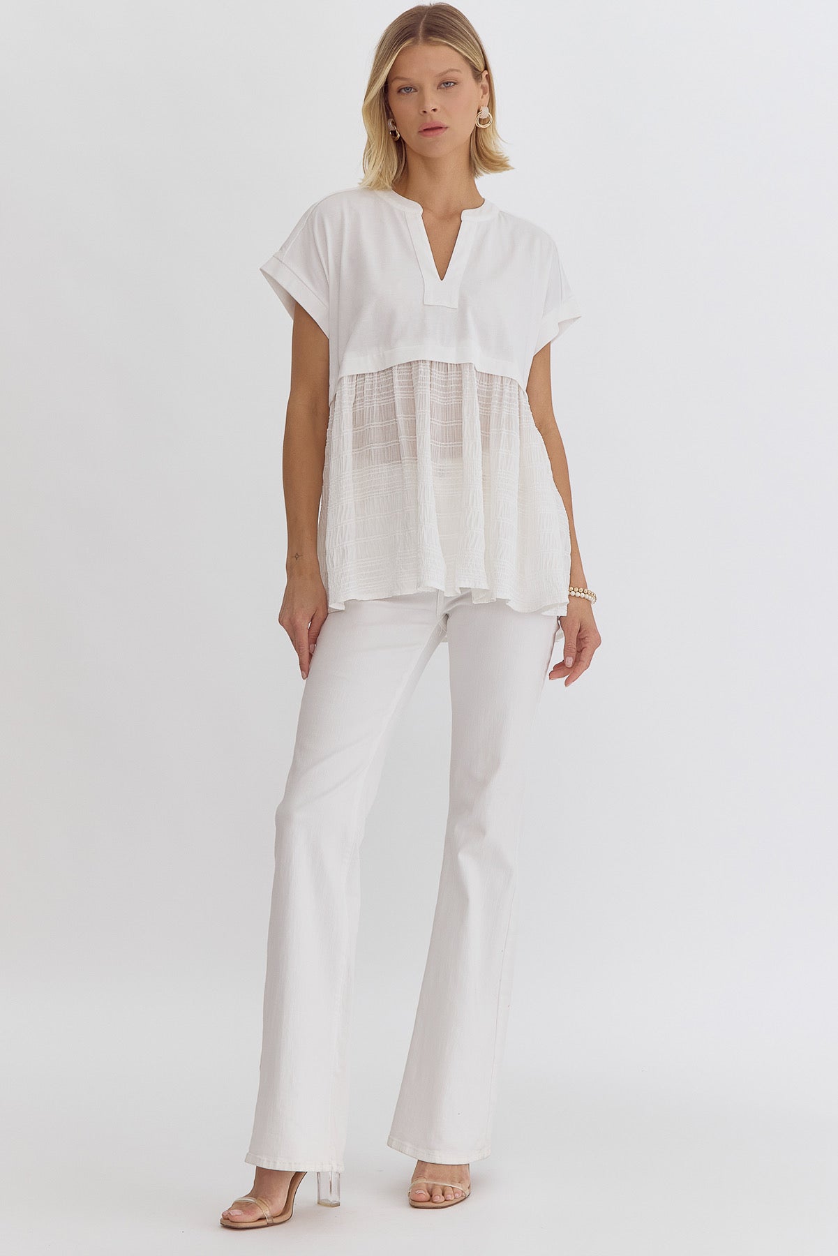 Entro Twofer Blouse