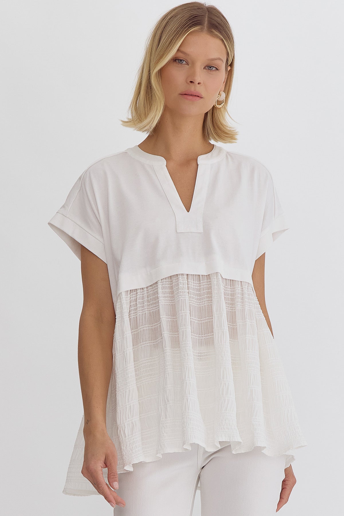 Entro Twofer Blouse