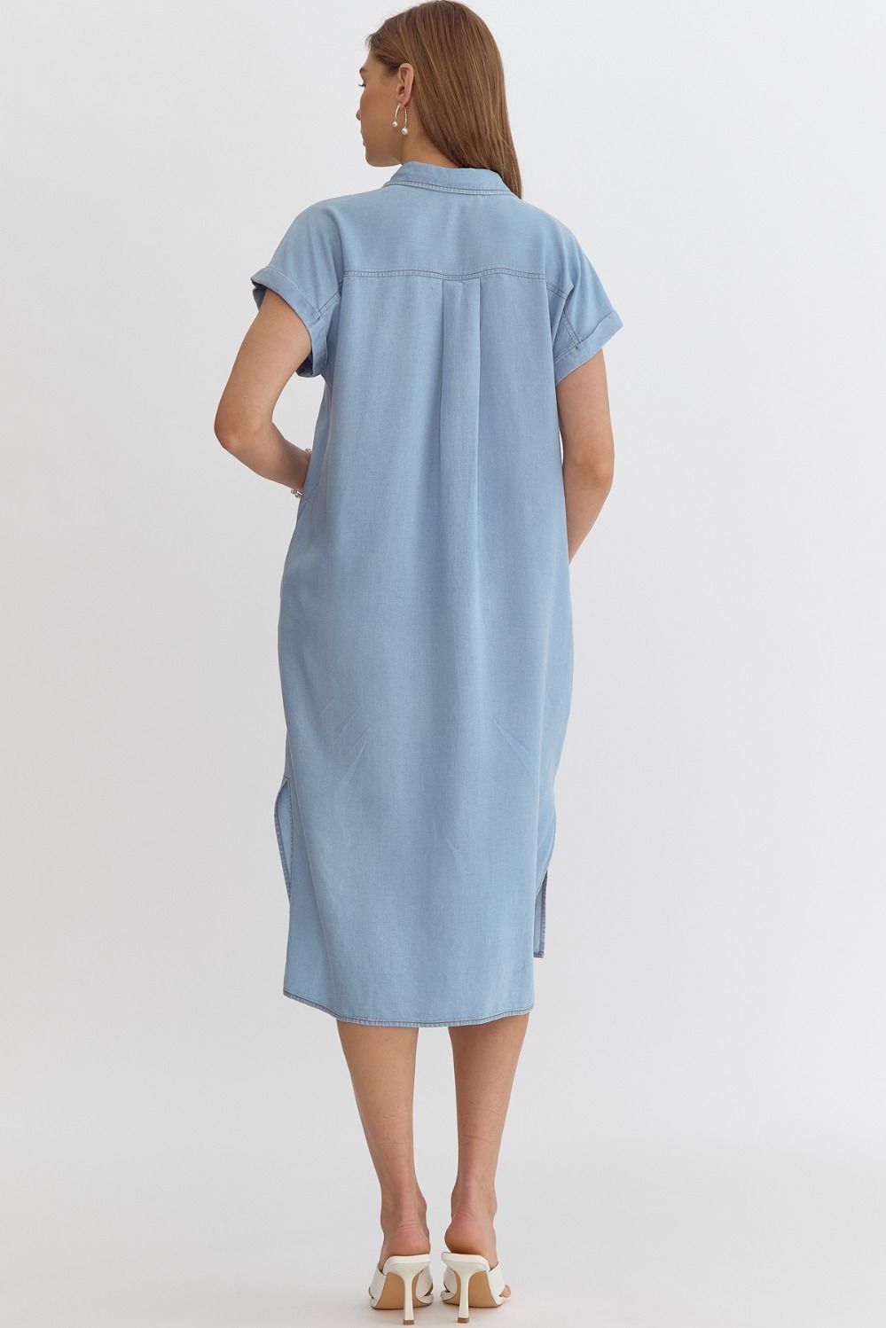 Denim Midi Dress
