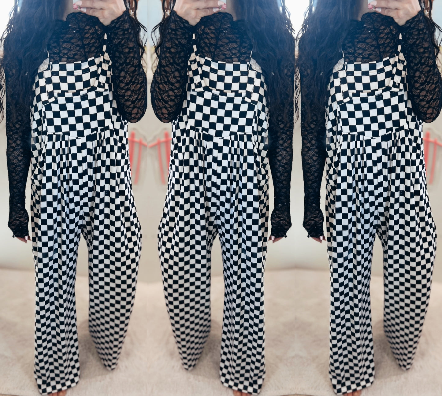 Blakely Lola Checker Overalls