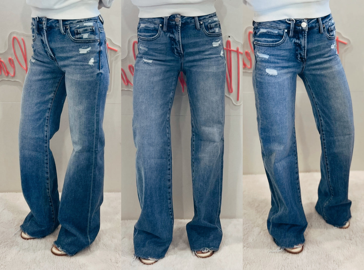 Risen Tummy Control Wide leg