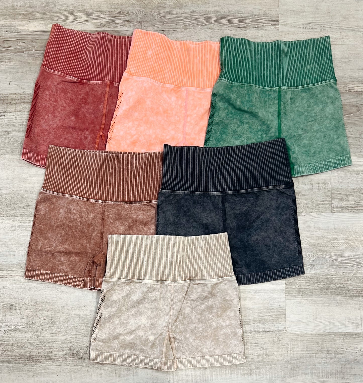 Seamless Washed Shorts