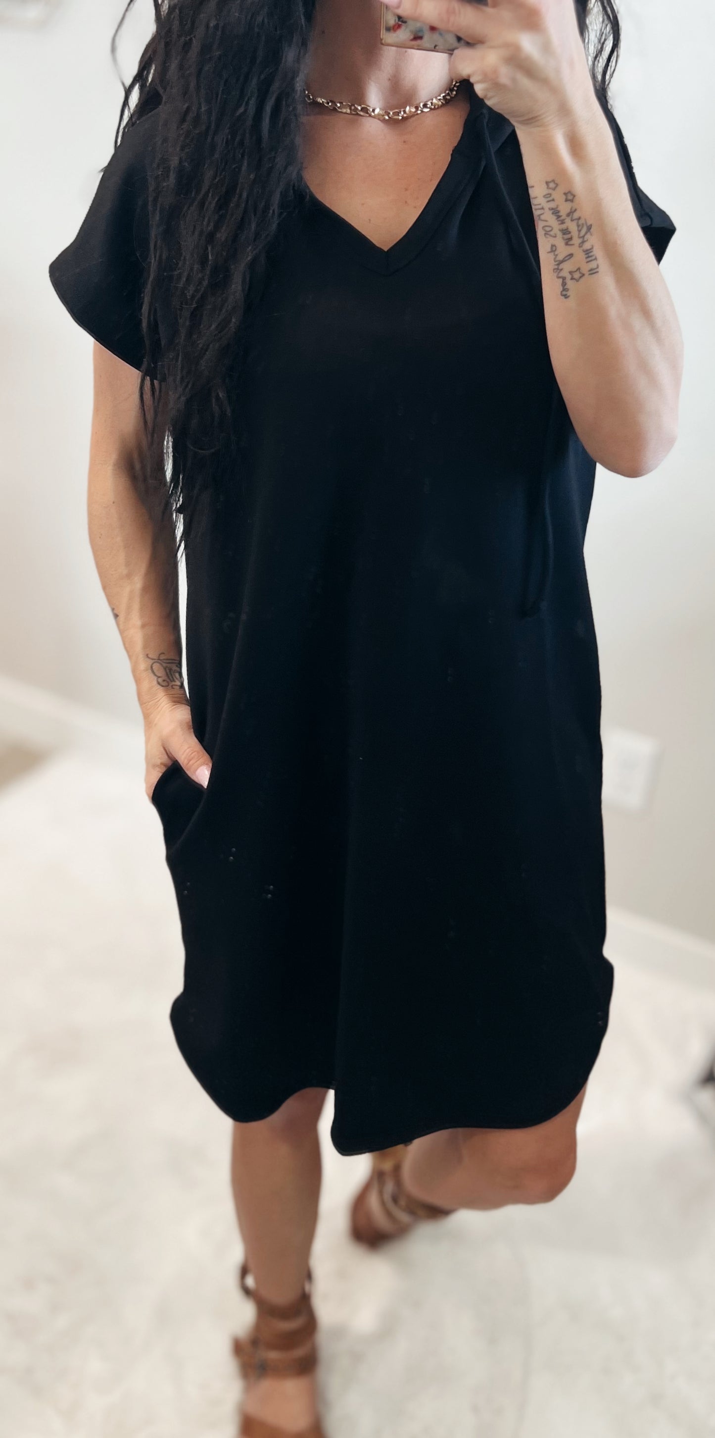 Scuba Midi Dress