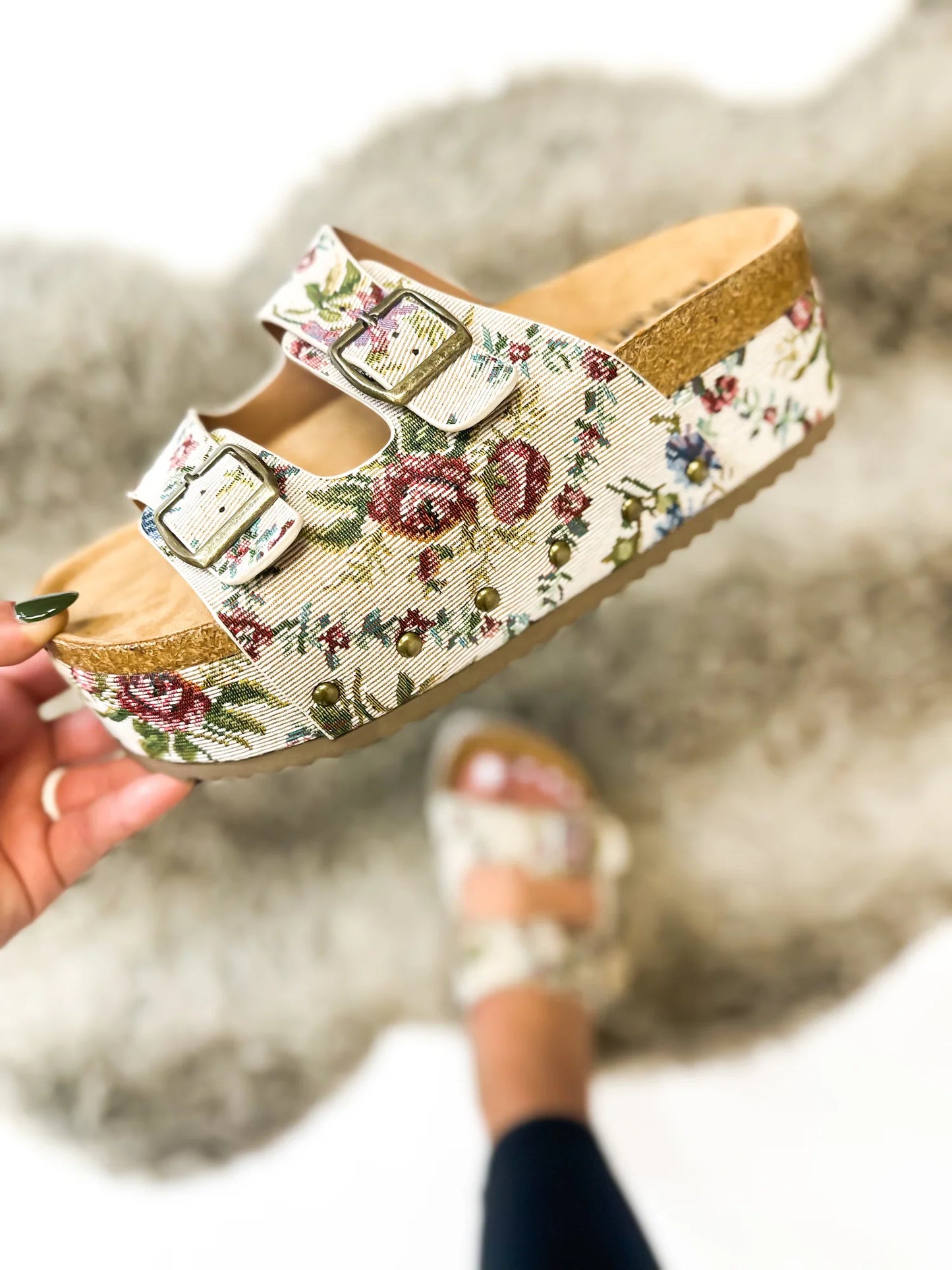 Corky's Floral Wannabe Sandals