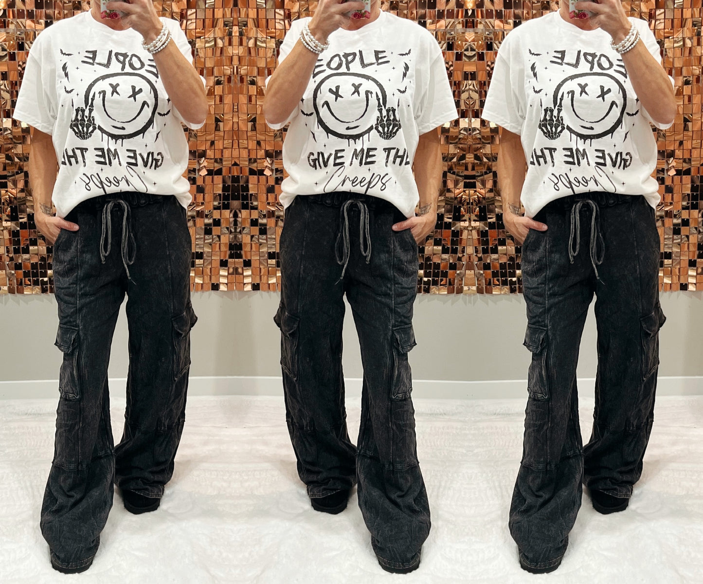 French Terry Cargo Pants