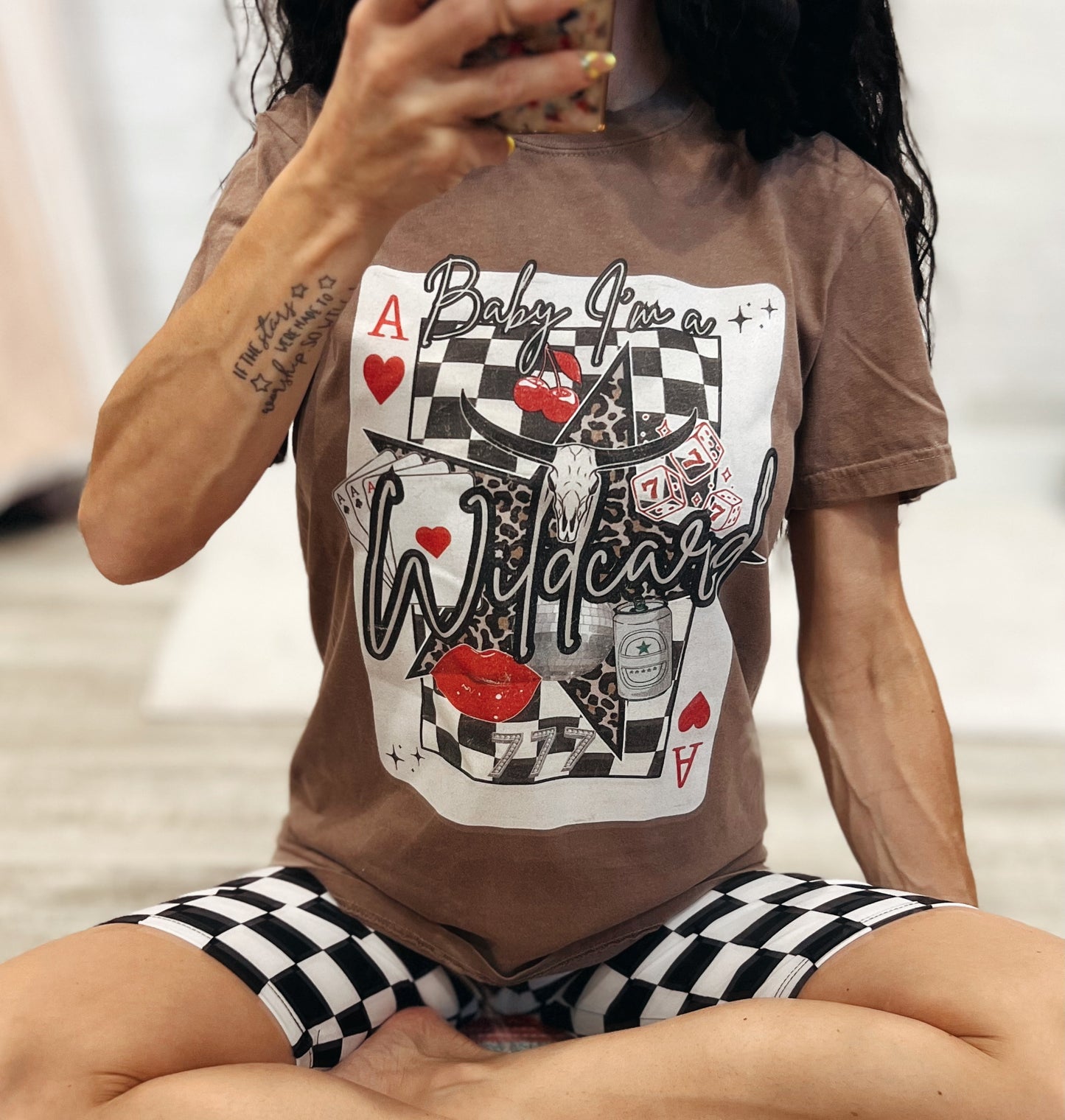 Wildcard Washed Graphic Tee