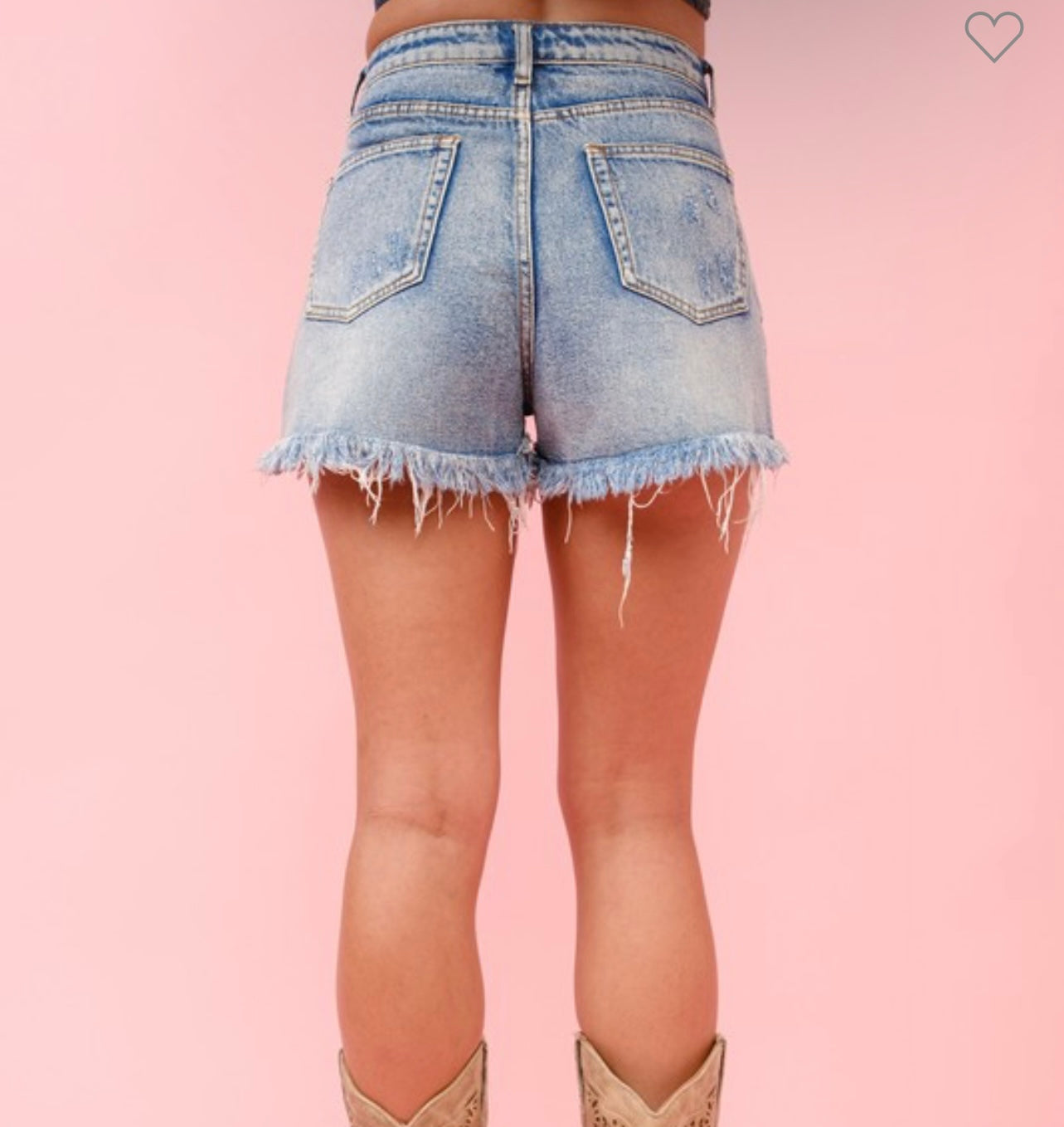 Daisy Denim Shorts