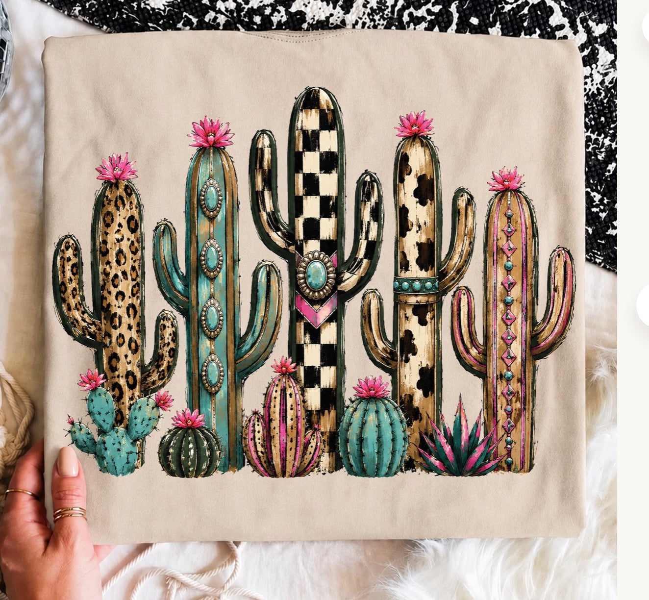 Western Cactus Graphic Tee