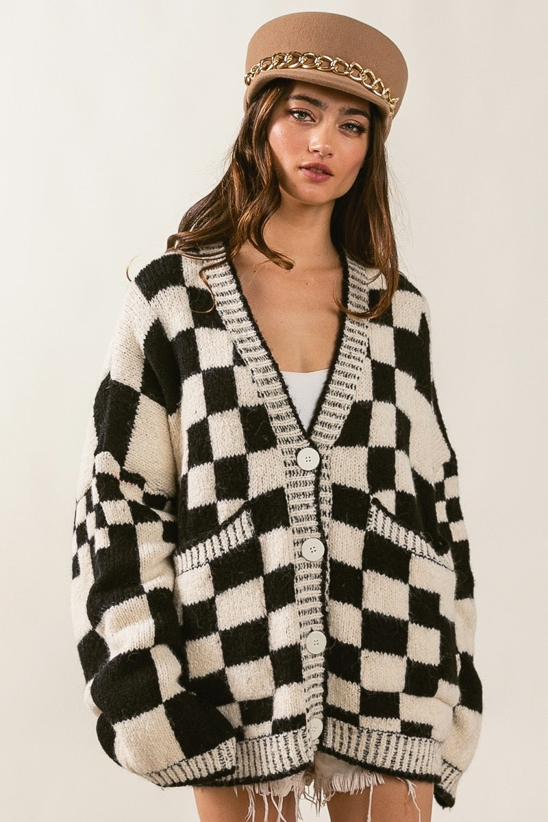 Oversized Sweater Cardigan