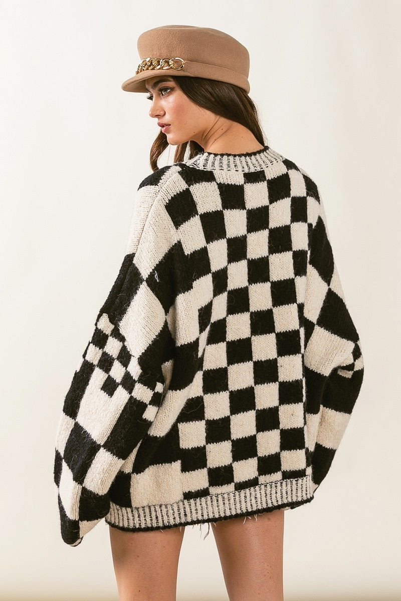 Oversized Sweater Cardigan