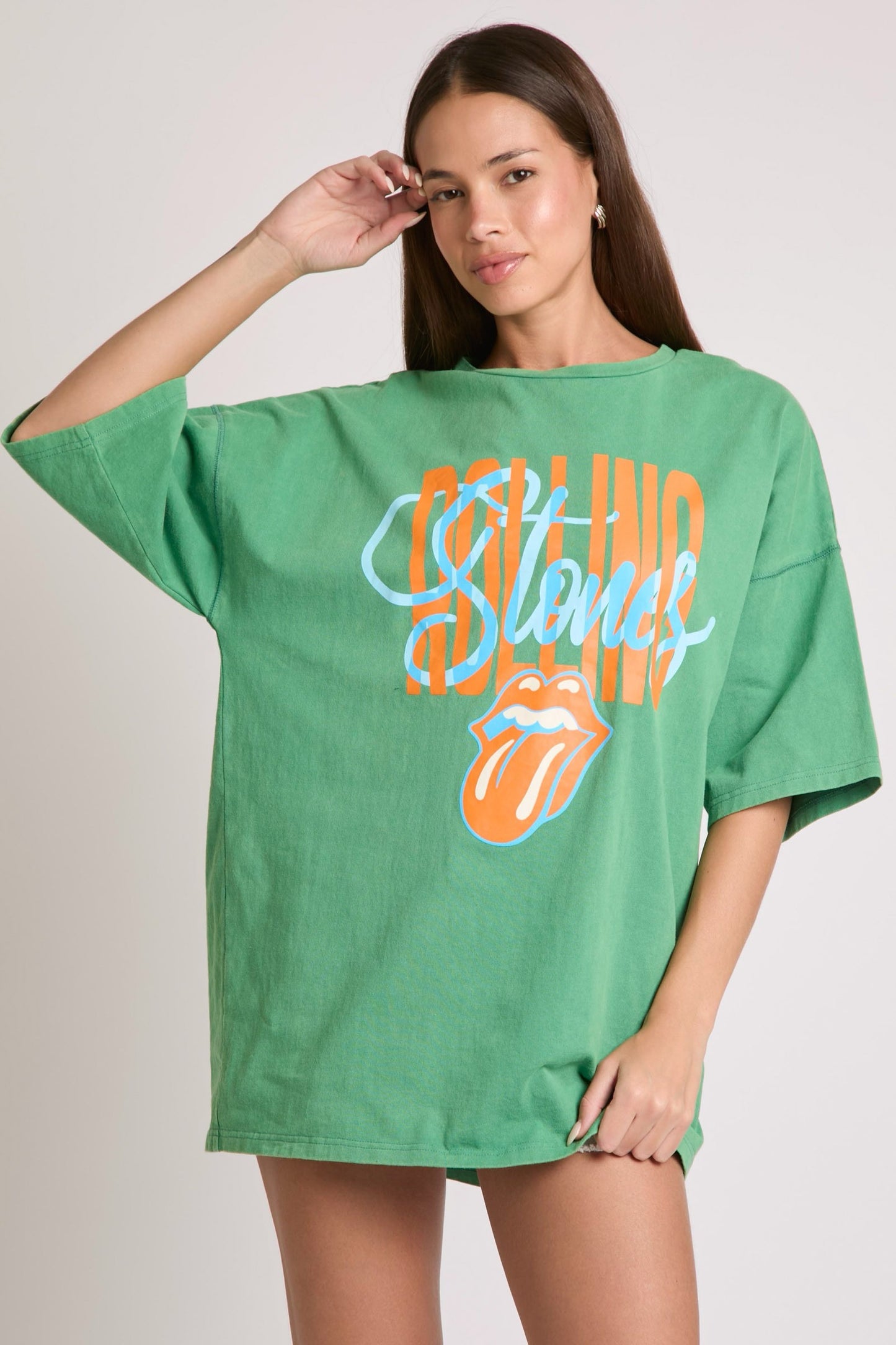 Stones Graphic T-shirt Dress
