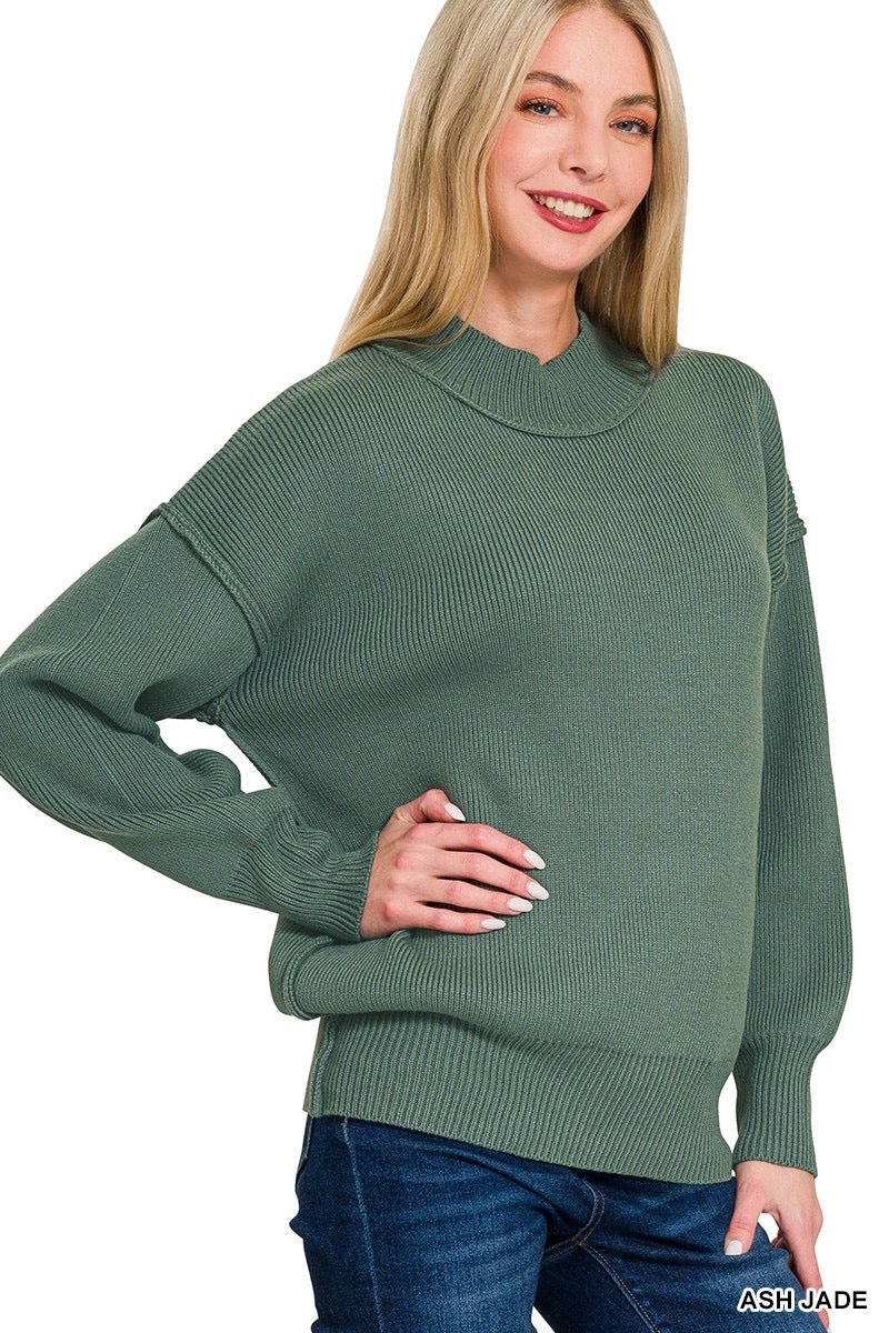 Mock Neck Sweaters