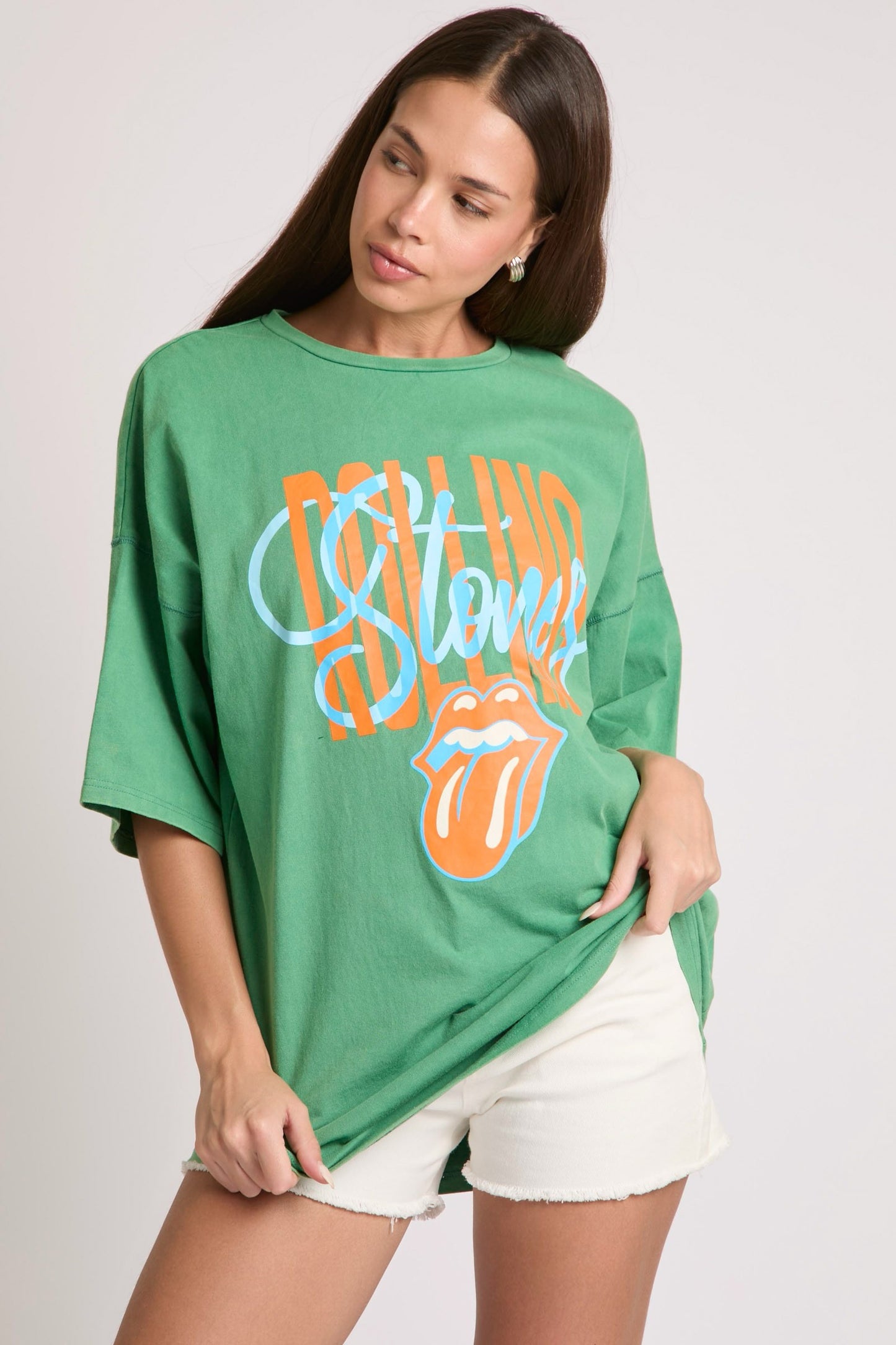 Stones Graphic T-shirt Dress