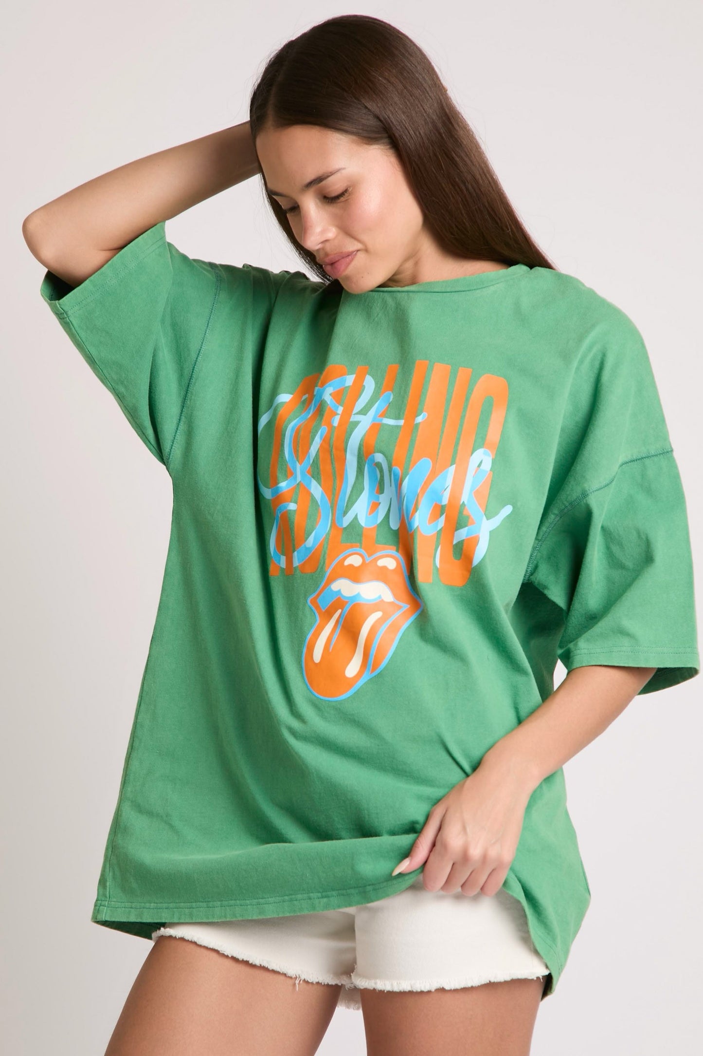 Stones Graphic T-shirt Dress