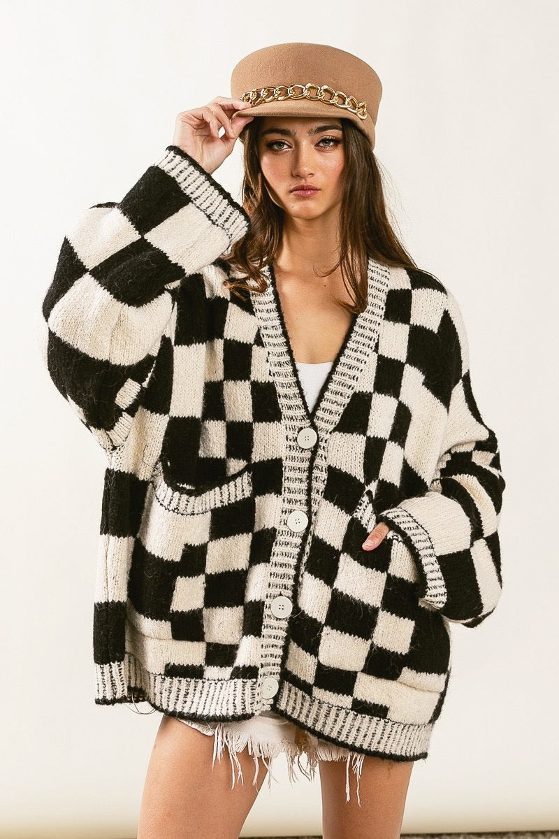 Oversized Sweater Cardigan