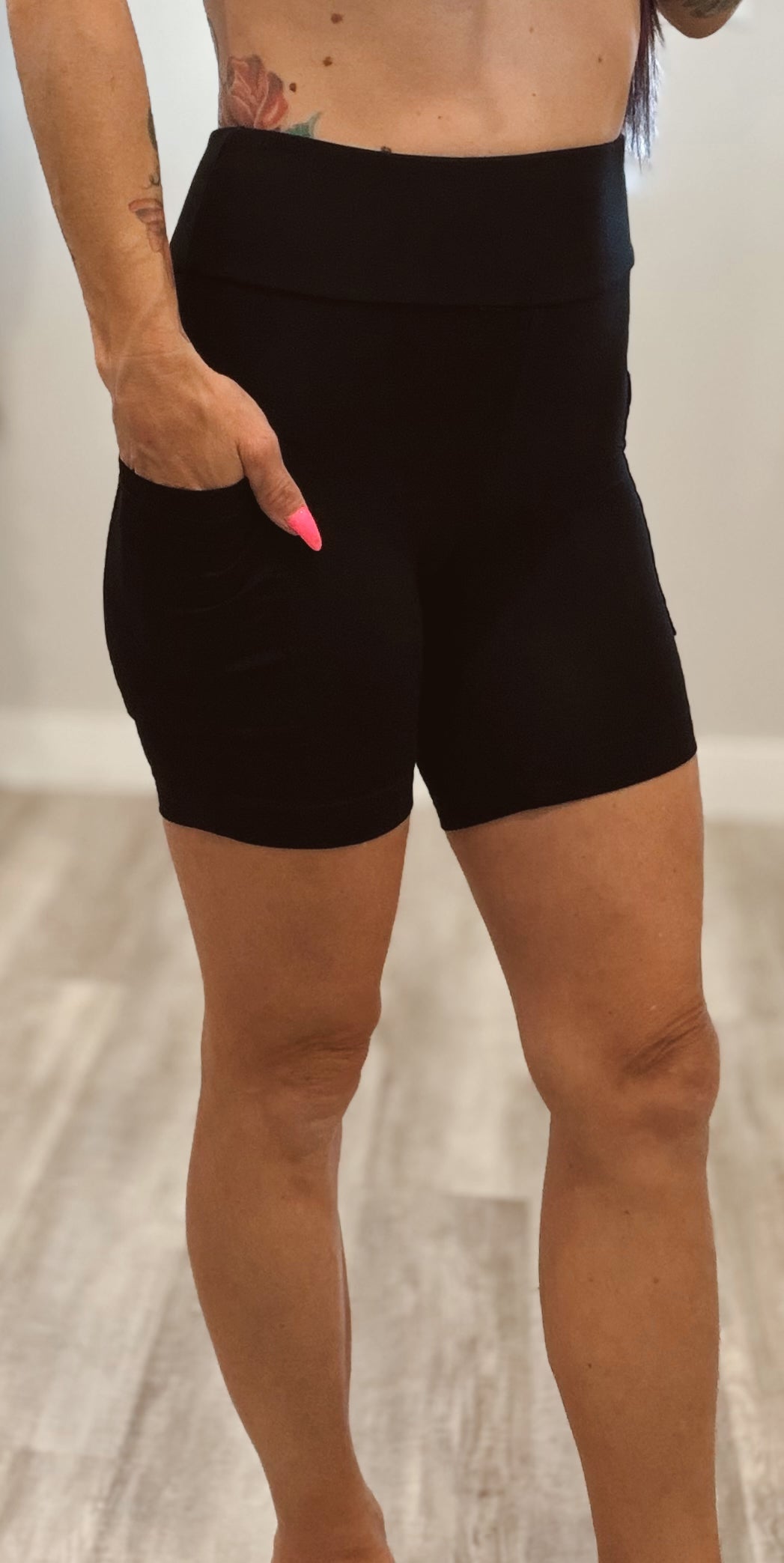 High Rise Bike Shorts