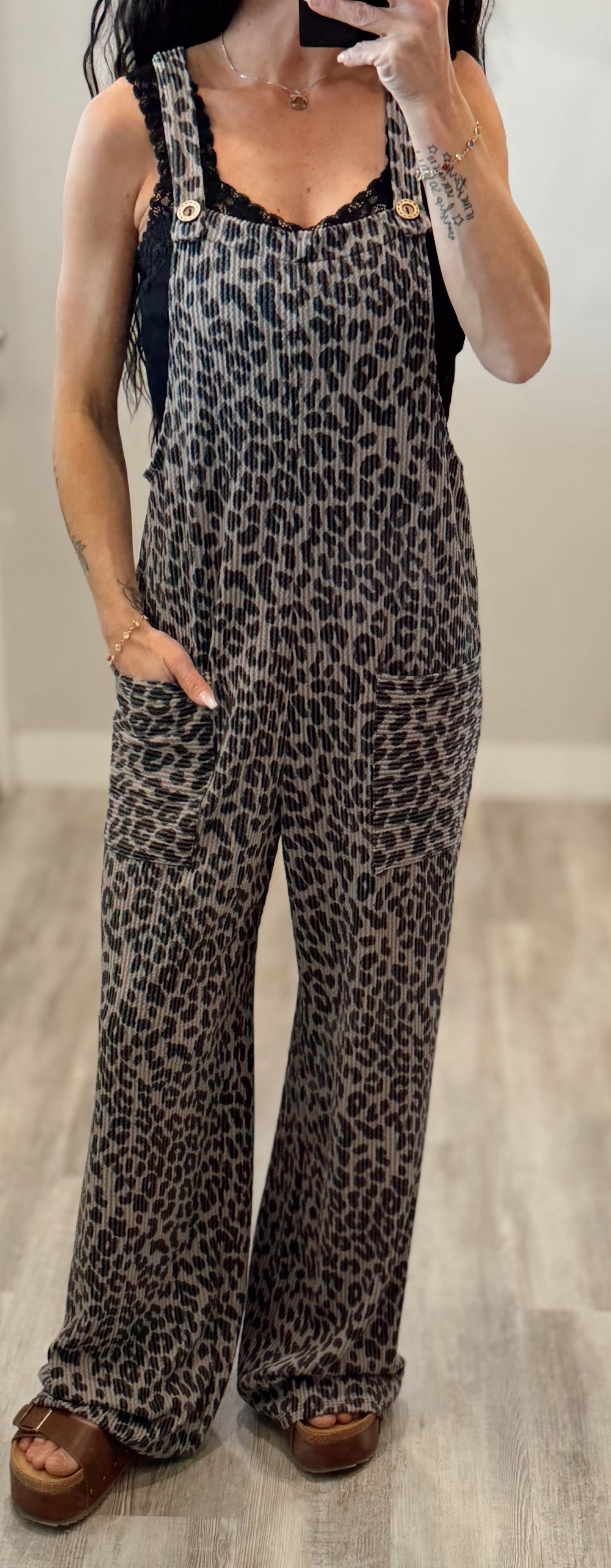 Cocoa Leopard Jumpsuit