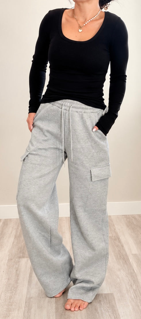 Cozy Cargo Sweatpants
