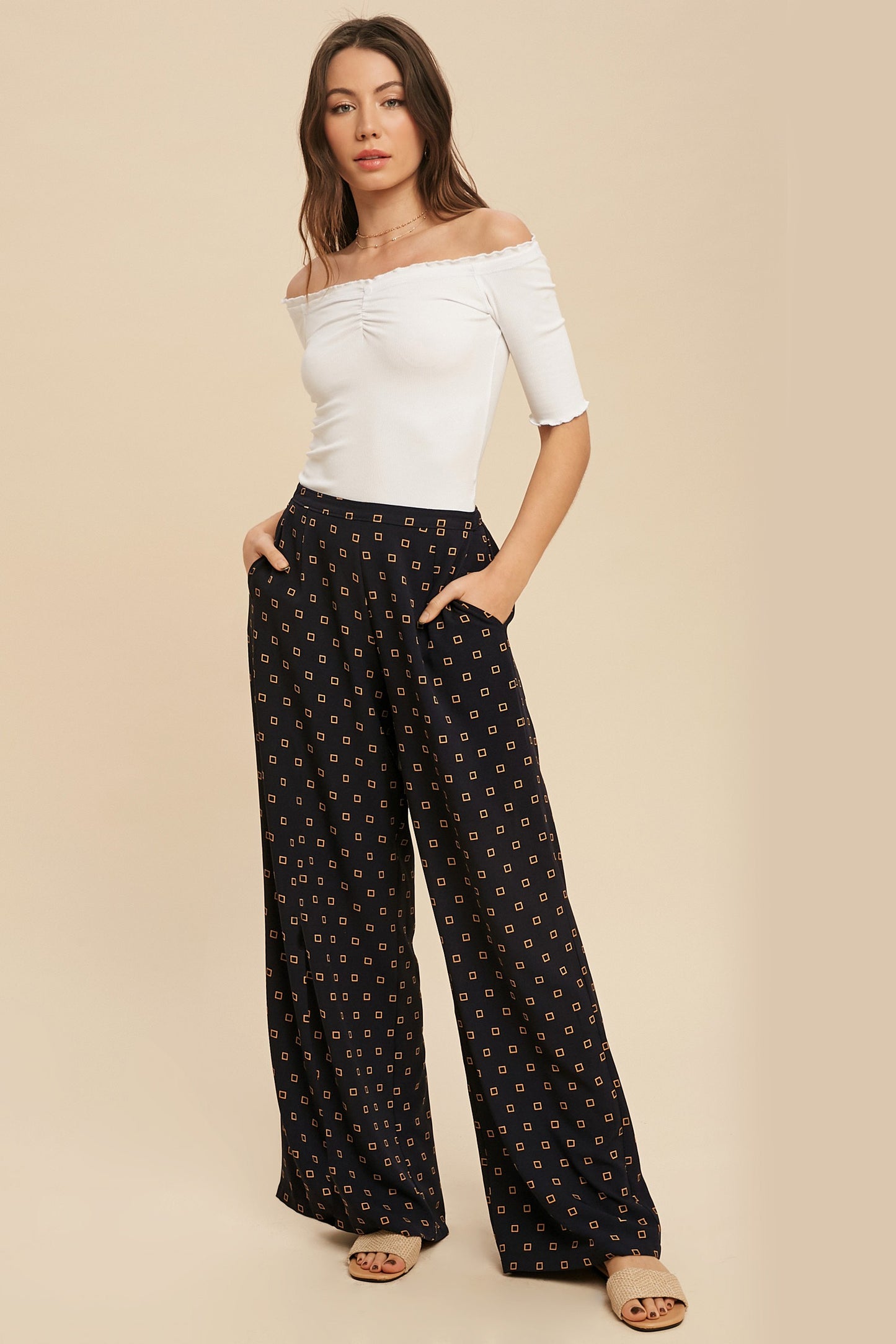 Navy Lucy Pants – The Pink Pearl Clothing Co.