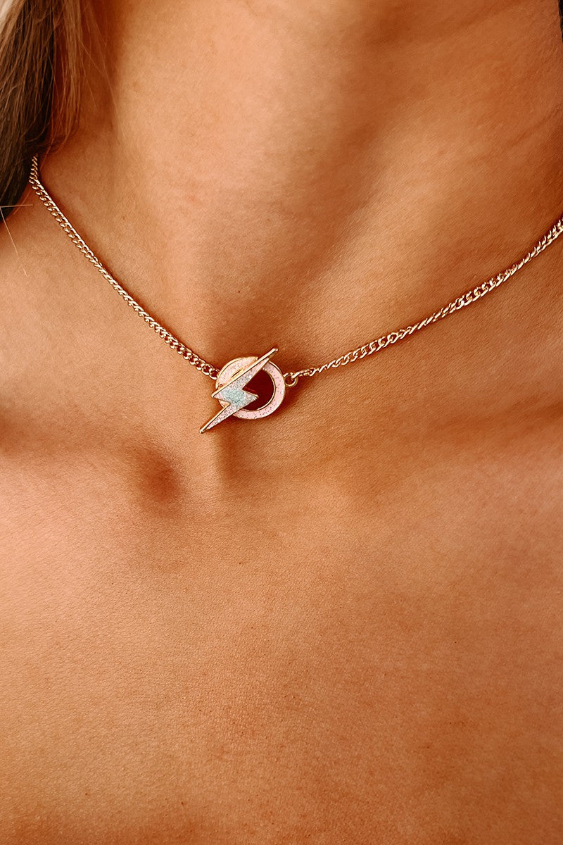 Bolt Choker Necklace